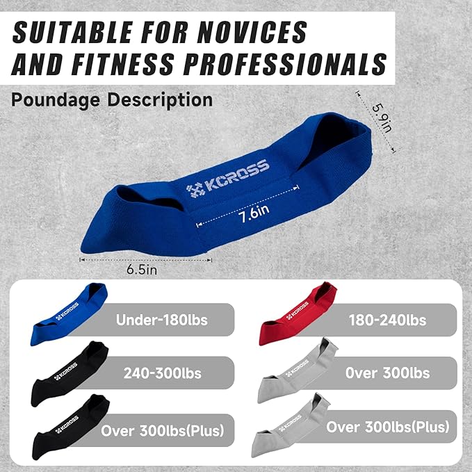 KCROSS Bench Press Band for Men and Women, Weight Lifting Bench Press Band, Push Up Exercise Bench