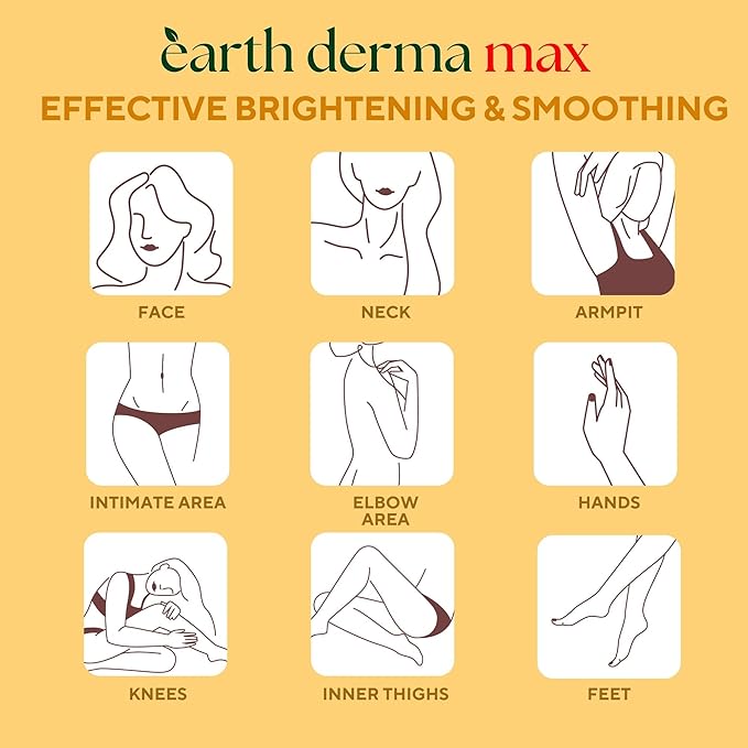 Earth Derma Max Beauty Turmeric & Kojic Acid Dark Spots Fading Bar, Extra Strength Formula with Retinol, Vitamin C, Shea Oil, Designed in USA