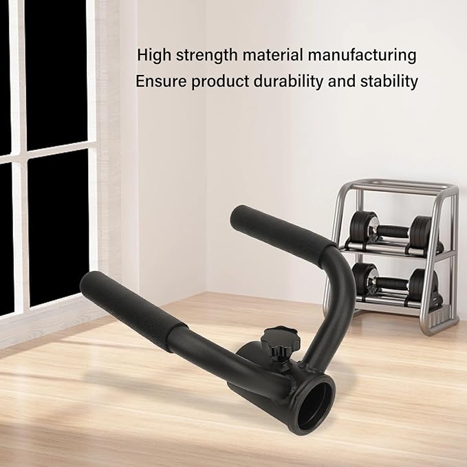 flexman T Bar Row Barbell Handle, Iron T Bar Row Attachment, Multi Functional T Bar Row Landmine Attachment, Portable Bar Row Barbell Handle