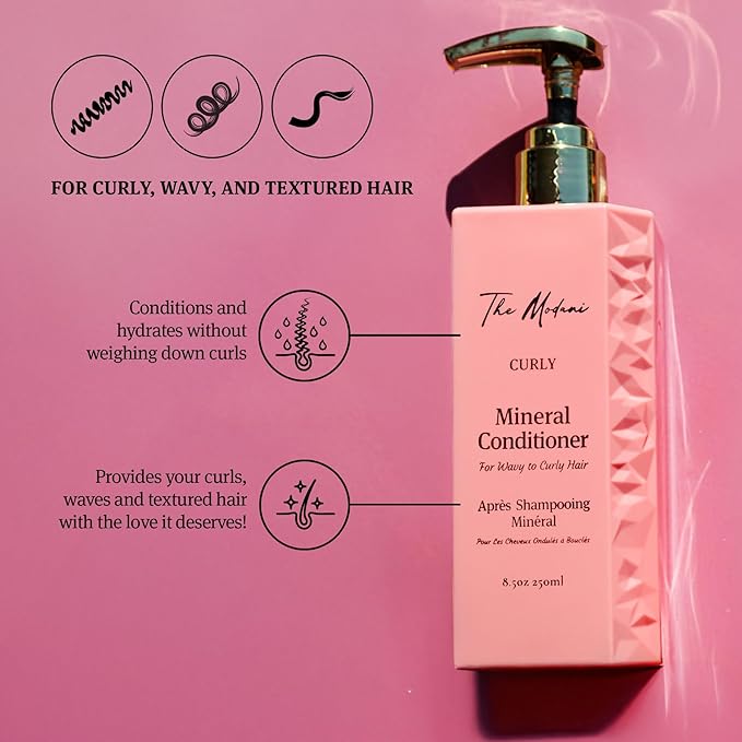 Curly Mineral Shampoo & Conditioner (8.5oz/250ml)