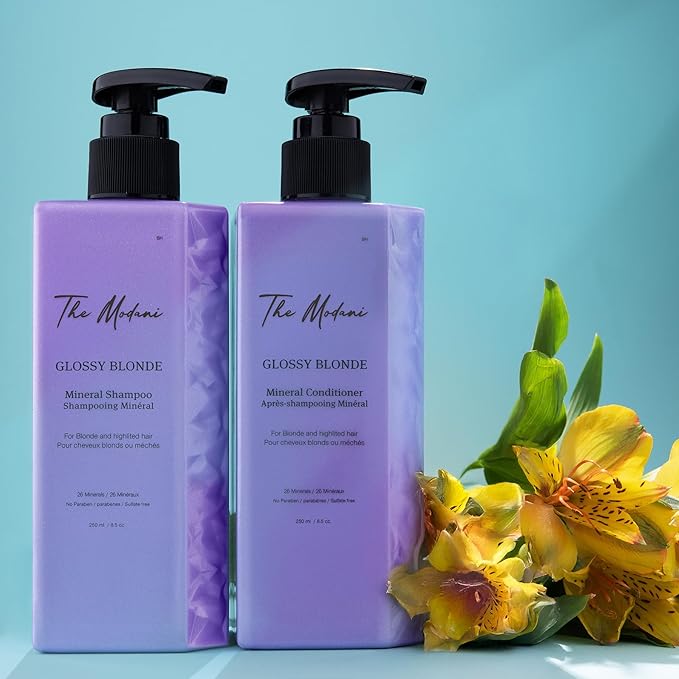 Glossy Blonde Shampoo & Conditioner (8.5oz/250ml)