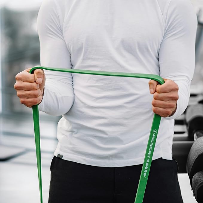 Philosophy Gym Pull Up Assist Band - Resistance Power Loop Exercise Band