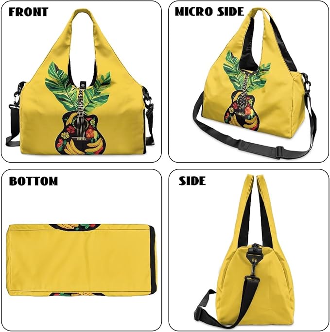 Yoga Mat Bag for Women Men Large Carryall Tote with Adjustable Shoulder Strap for Gym Yoga Travel Pilates Office