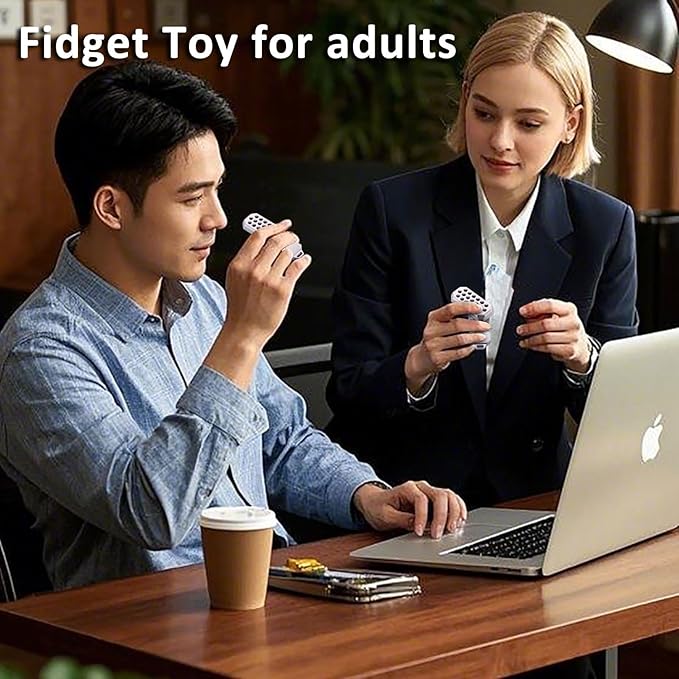 Fidget Toys Adults Metal Fidget Slider Stainless Steel Slider Casual Metal Adult's Hand Toys Office Desk Toys Gifts Stress Toys for Adults