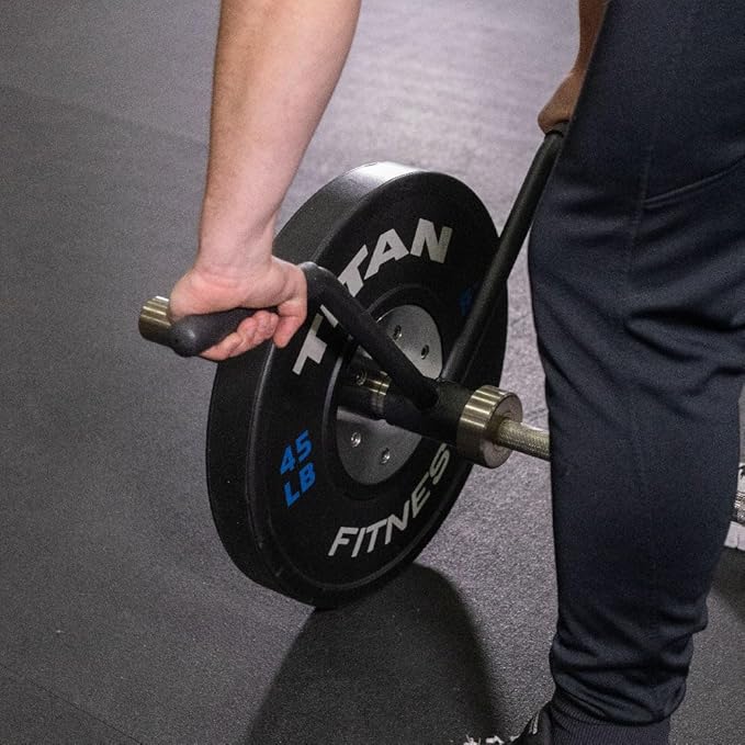 Titan Fitness Straight Landmine Handles with Rubber Grip