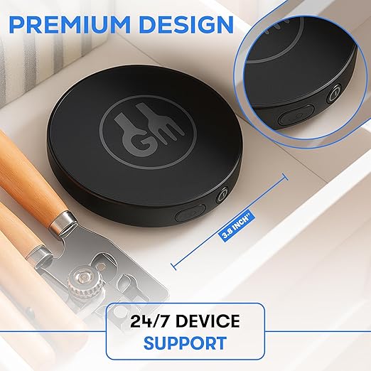 Food Scale, Portable, Rechargeable Travel Size. Smart Calories Calculator for Weight Loss, Nutrition, Diabetes, Meal Prep, Diet - Pocket Digital Coffee Scales - Free GOURMETMILES App