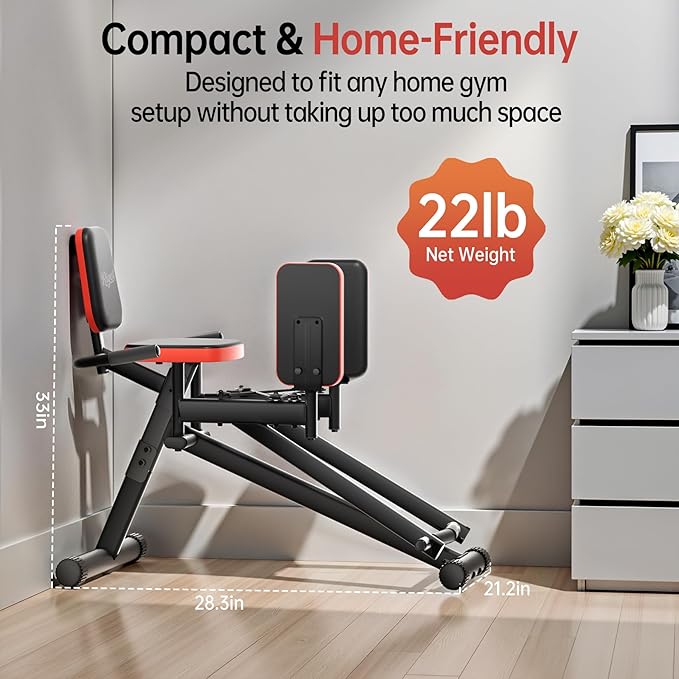 Rigel Leg Stretcher, 220LBS Leg Stretch Machine, Heavy Duty Steel Frame Equipment Splits Machine, Leg Stretching Training Machine for Home Gym Split Machine Training Fitness