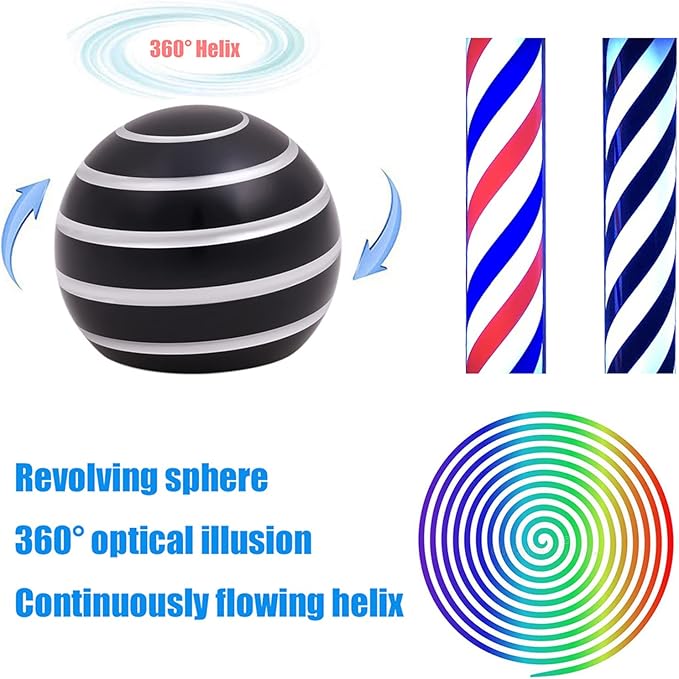 Desk-Fidget-Toys for Kinetic-Toy: Cool-Gadgets Cool-Stuff for Kid Children Teen Adult, Spinning 180 Seconds, Stress Relief Toy for Optical-Illusion Gift for Office School Home Women Men Christmas