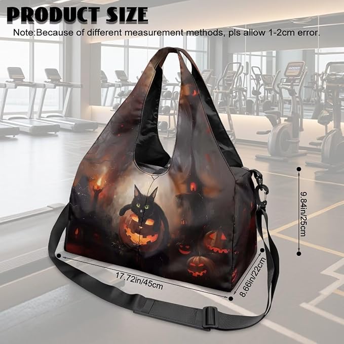 Yoga Mat Bag for Women Men Large Carryall Tote with Adjustable Shoulder Strap for Gym Yoga Travel Pilates Office