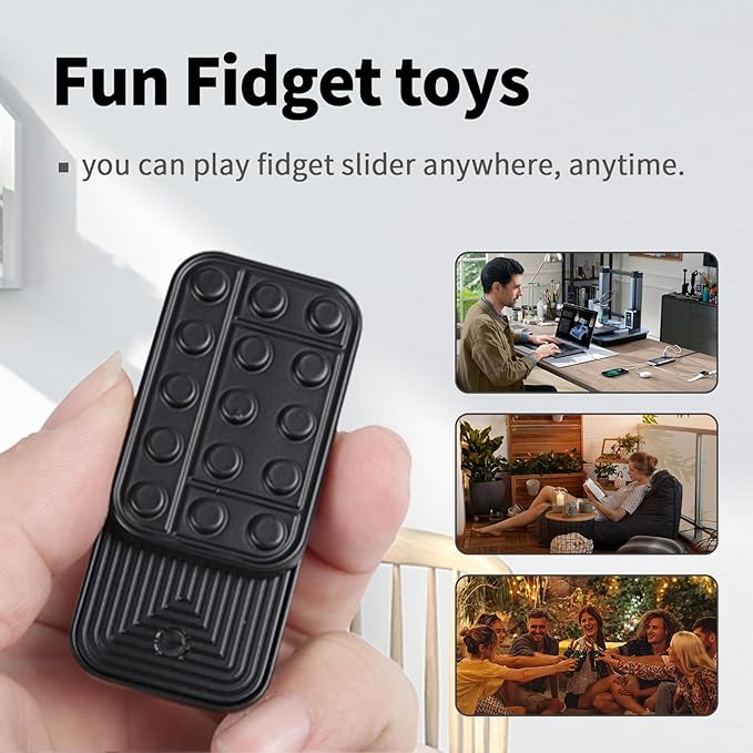 Fidget Toys Adults Metal Fidget Slider Magnetic EDC Haptic Fidget Toys for Adults