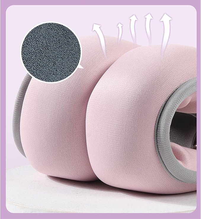2pcs Adjustable Ankle Sandbag with Hand Tied Strap, Strength Training for Dance Leg Wrist Weight (1.1lb)