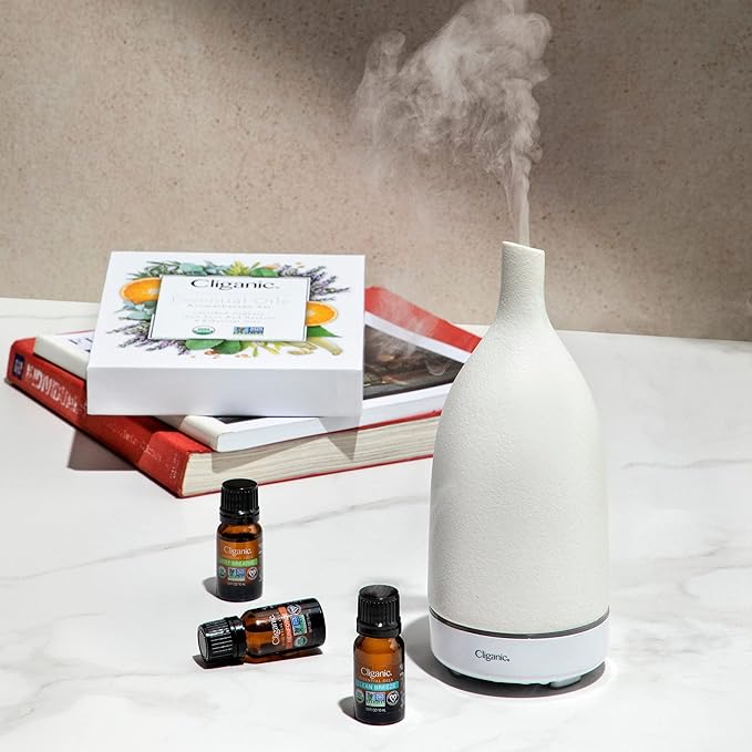 Cliganic Organic Clove Bud Essential Oil, 100% Pure Natural for Aromatherapy | Non-GMO Verified (Packaging May Vary)