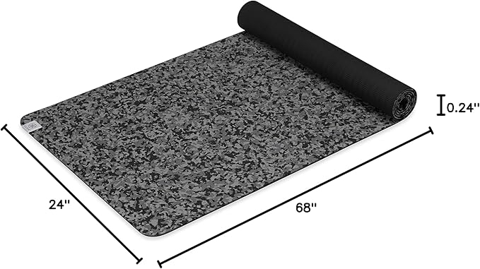Gaiam Yoga Mat Performance TPE Exercise & Fitness Mat for All Types of Yoga, Pilates & Floor Exercises