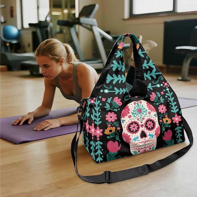 Yoga Mat Bag for Women Men Large Carryall Tote with Adjustable Shoulder Strap for Gym Yoga Travel Pilates Office