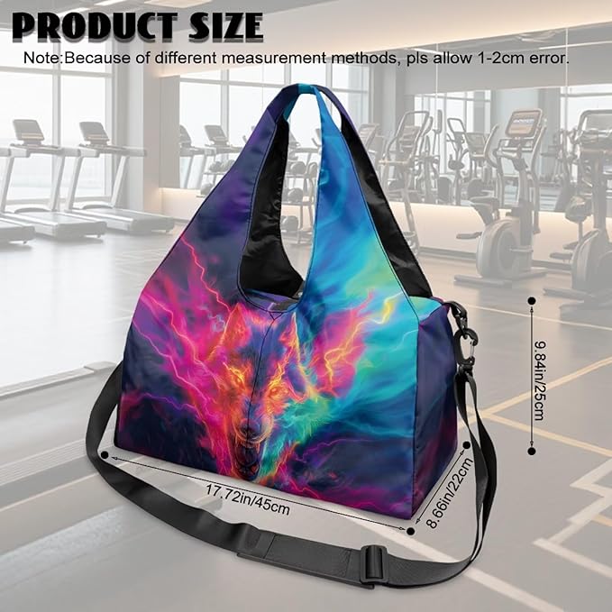 Yoga Mat Bag for Women Men Large Carryall Tote with Adjustable Shoulder Strap for Gym Yoga Travel Pilates Office