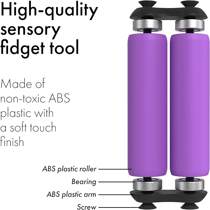 ONO Roller - Handheld Fidget Toy for Adults | Help Relieve Stress, Anxiety, Tension | Promotes Focus, Clarity | Compact, Portable Design