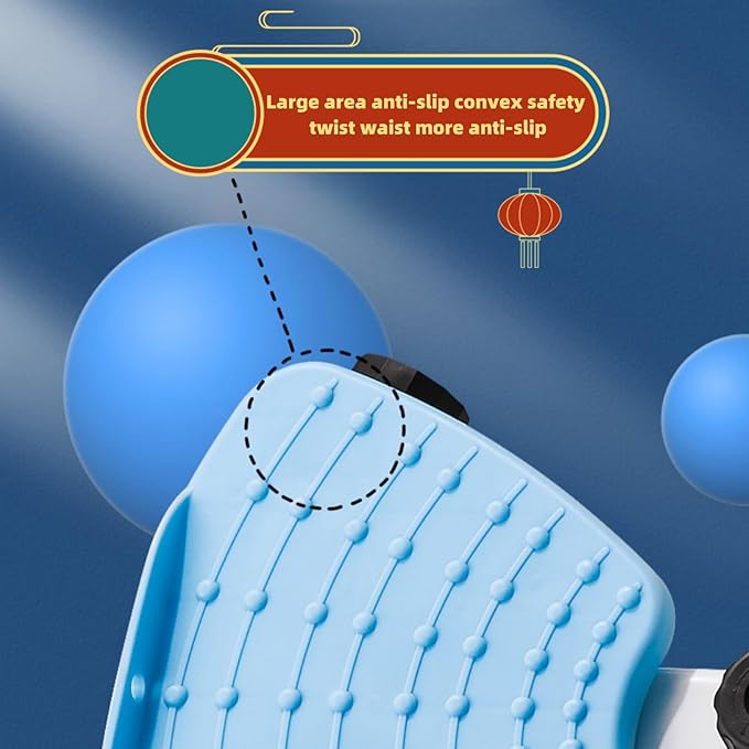 Waist Twisting Machine Fitness Tool, waist twister, 330LBS Capacity & 20dB Ultra-Quiet, Anti-Slip Home Gym Workout Equipment for Women Belly Fat