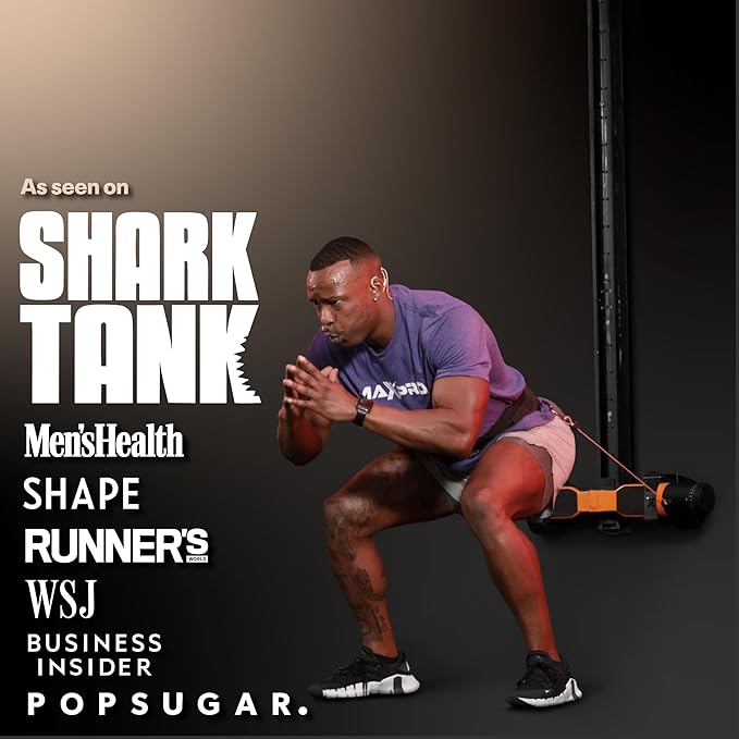 MAXPRO Fitness: Cable Home Gym | As Seen on Shark Tank | Versatile, Portable, Bluetooth Connected | Strength, HIIT, Cardio, Plyometric, Powerful 5-300lbs Resistance