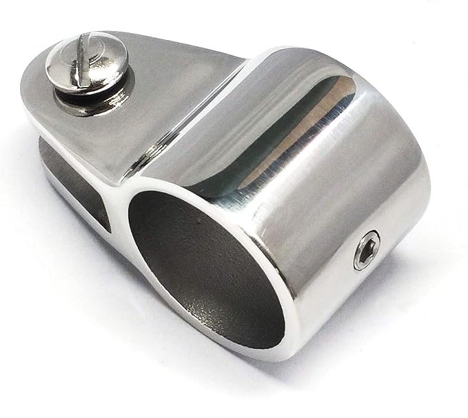 keehui Pair of Marine Grade 316 SS 1-1/4"I.D.Bimini Top Jaw Slide Boat Hardware Fitting for 1-1/4" (32mm) Round Tube