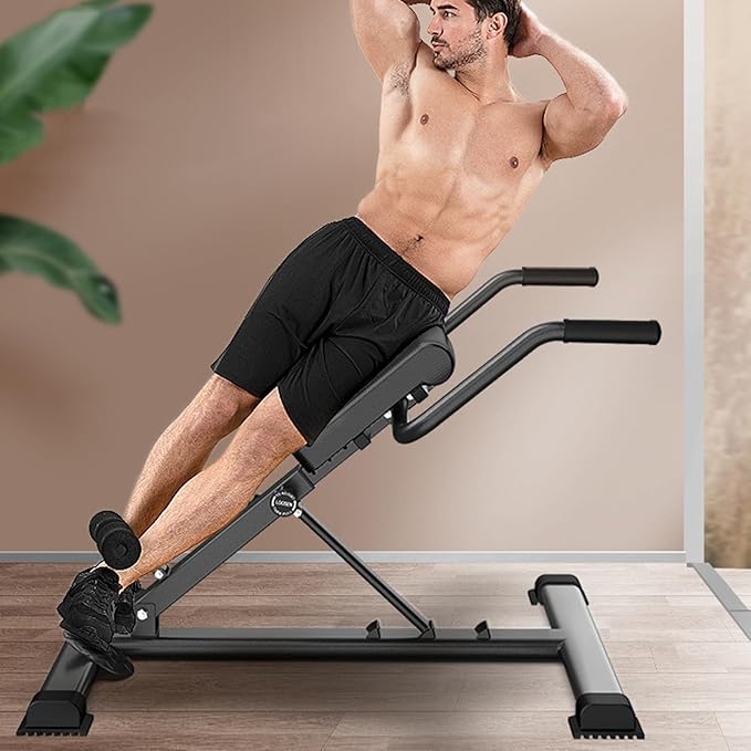 Ab Crunch Coaster,AB Workout Equipment,Multi-Functional Exercise Equipment for Home Gym,Height Adjustable Abs Workout,Full Body Fitness Machine Suitable for Beginner,from USA Fast Arrival