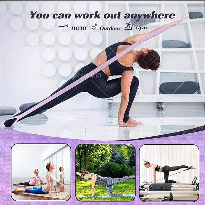 Resistance Bands, Figure 8 Fitness Resistance Bands with Handles, arm Bands for Workout