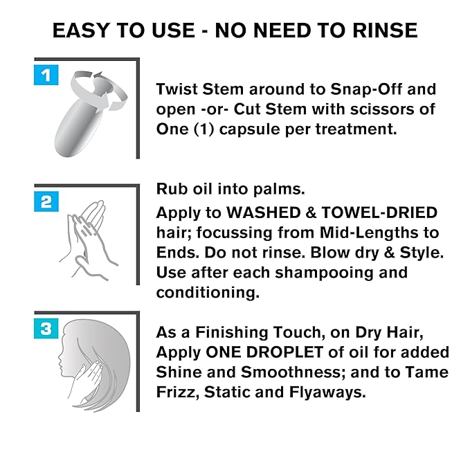 Volumizing Hair Oil Capsules – SNOBGIRLS BODYDENSE – Vegan Leave-In Serum for Fine, Limp or Fragile Hair – With Argan Oil, Peptides & Ceramides – Fuller-Looking Body & Shine – 15 Ct