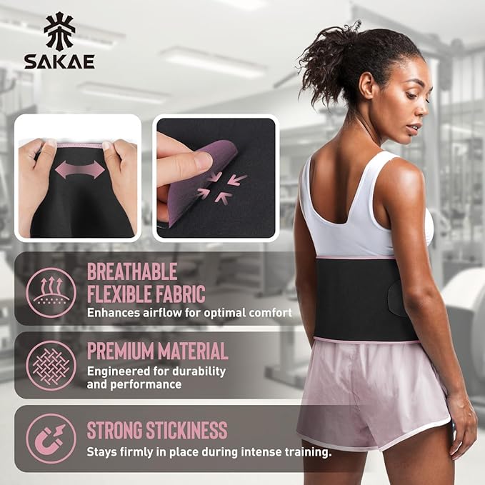 SAKAE Aerobic Step Platform Set with Waist Trimmer & Measuring Tape, Exercise Steppers for Home Exercise Fitness, Adjustable Height 2 Level Risers Workout Step Platform Trainer, Multiple Colors