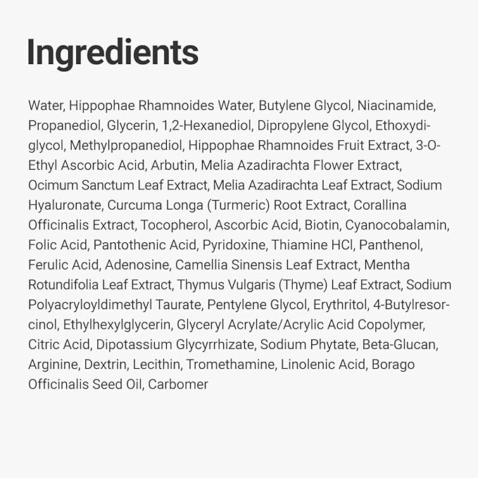 ROVECTIN Vita Dark Spot Serum for Clearing Blemish and Evening Skin Tone | Rich Vitamin C, Brightening, Hydrating For Dry, Sensitive, Normal, Oily Skin | Vegan K-Beauty (1.01 Fl. Oz, 30ml)