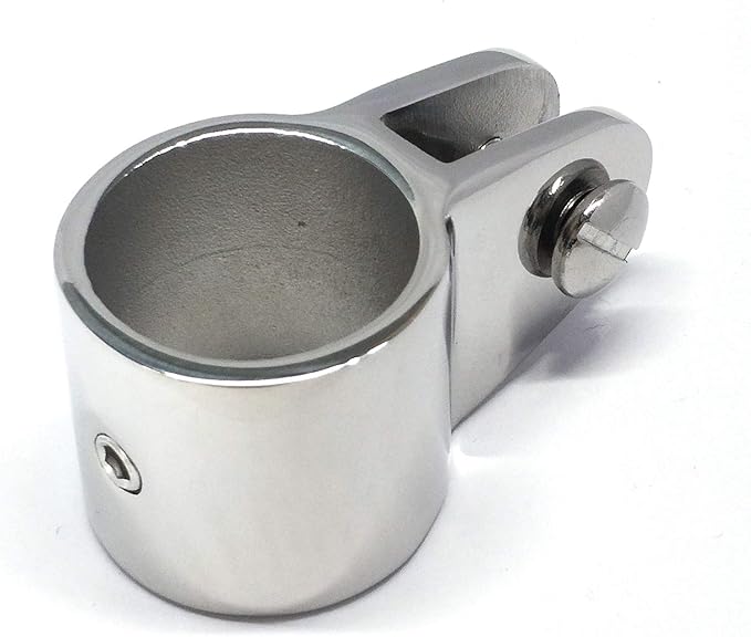 keehui Pair of Marine Grade 316 SS 1-1/4"I.D.Bimini Top Jaw Slide Boat Hardware Fitting for 1-1/4" (32mm) Round Tube