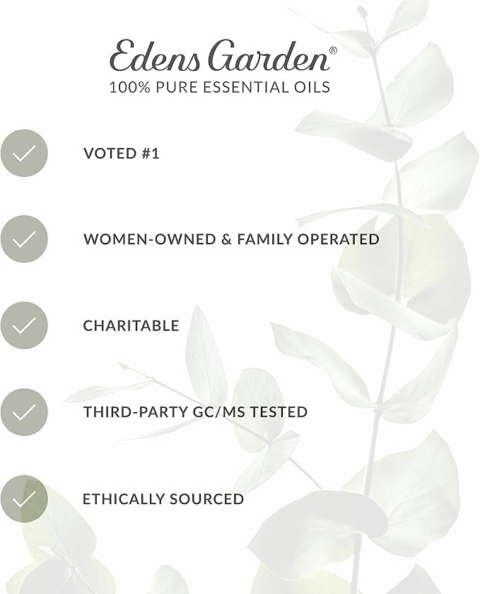 Edens Garden Bug Bite Relief Essential Oil Blend- 100% Pure Premium Grade, Undiluted, Natural, Therapeutic, Aromatherapy, The Best for Diffusing, Skin, Face, Kid Safe 10 ml (.33 fl oz)