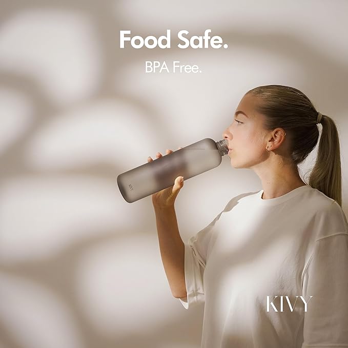 KIVY Tritan Water Bottle 2nd Generation (Dark Green, 32oz)