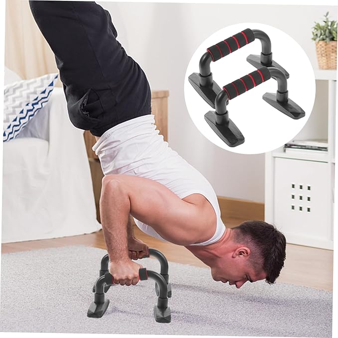 2pcs Bar Exercise Equipment for Home Push- Fitness Stand Home Gym Accessory