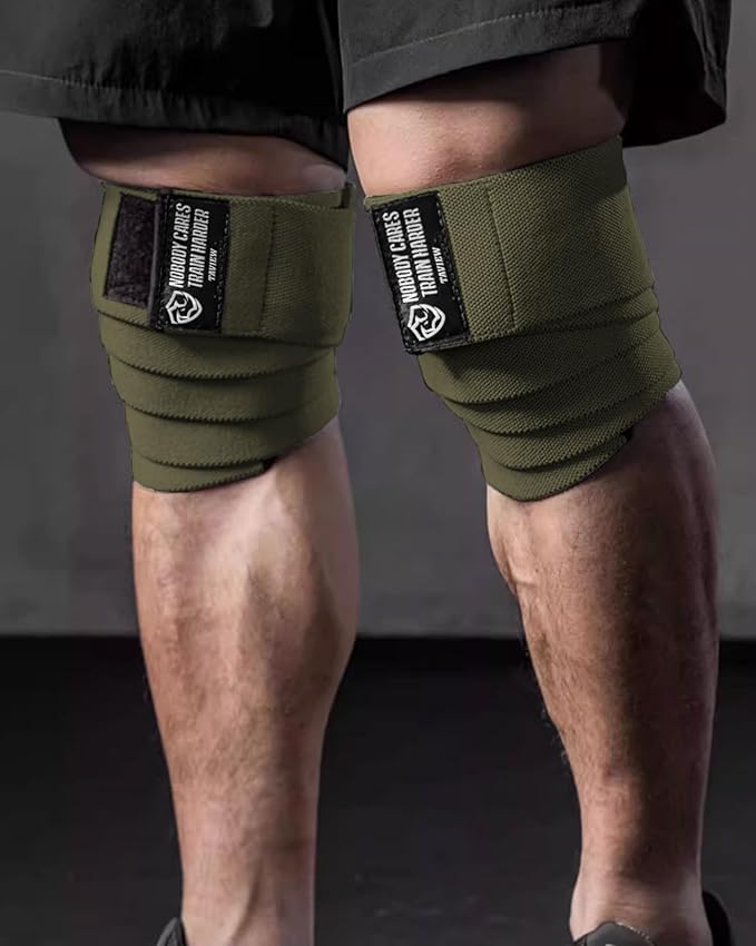 TAVIEW Elbow Wraps for Weightlifting (1 Pair), 47" Elastic Elbow Support & Compression Powerlifting, Fitness, Cross Training & Gym Workout - Elbow Straps for Weight Lifting