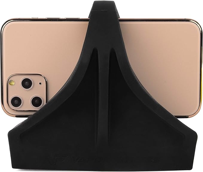 Vapor Fitness Phone Holder Made for PM5 Monitors of Concept 2 Rower, SkiErg and BikeErg - Silicone Smartphone Cradle Compatible with Concept 2 Rowing Machine. Ideal Rower Accessories