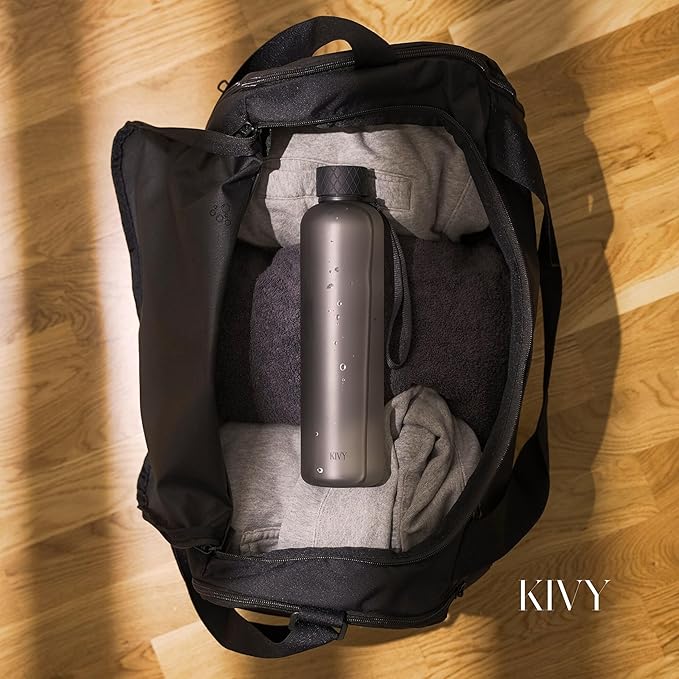 KIVY Tritan Water Bottle 2nd Generation (Navy Blue, 32oz)