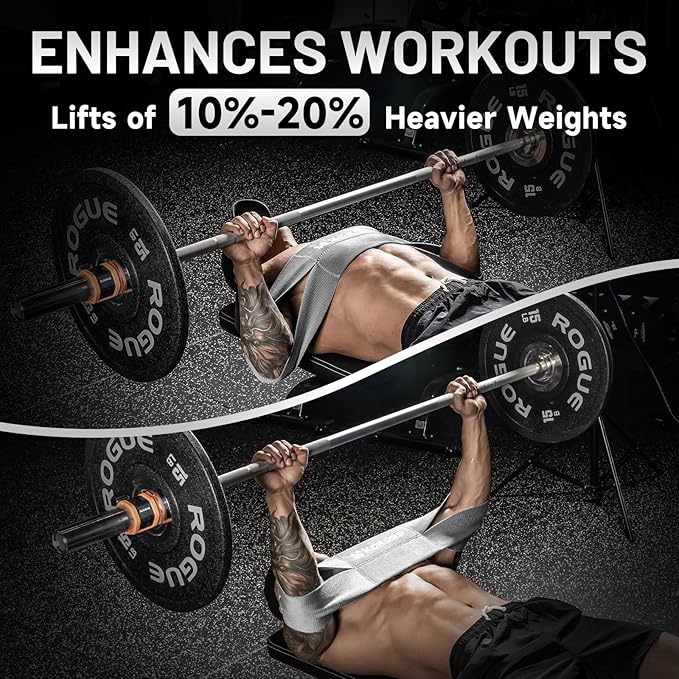 KCROSS Bench Press Band for Men and Women, Weight Lifting Bench Press Band, Push Up Exercise Bench