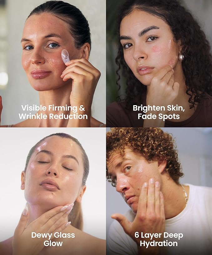 REVO Collagen Jelly 100mlâ Korean Anti-Aging Plumping Formula with Hydrolyzed Collagen, Niacinamide, Hyaluronic Acid & Vitamin C â Skincare for Glass Glow Skin, Wrinkle Repair & Even Tone