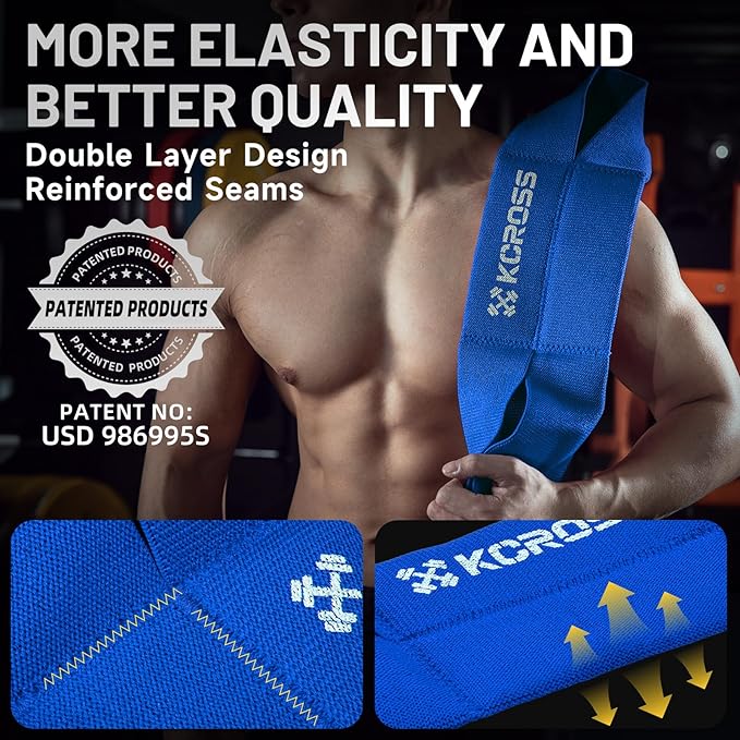 KCROSS Bench Press Band for Men and Women, Weight Lifting Bench Press Band, Push Up Exercise Bench