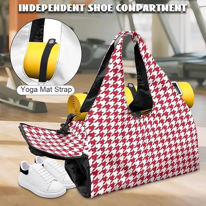 Yoga Mat Bag for Women Men Large Carryall Tote with Adjustable Shoulder Strap for Gym Yoga Travel Pilates Office