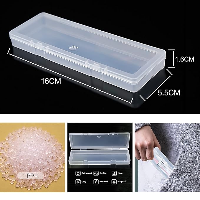 Kaychan1 Rhinestone Applicator Tool - Acrylic Handle Dual-Ended Wax Pen DIY Nail Art Tool with 4 Extra Wax Tips 1 Tweezer (White)
