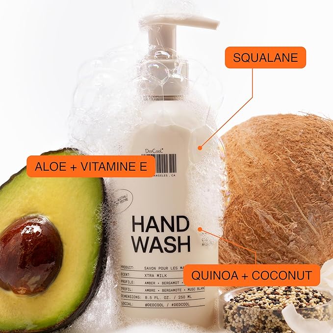 DedCool Taunt Hand Wash – Hydrating and Soothing Cleanser with Squalane, Aloe, and Marshmallow Root | Non-Toxic, Vegan, Carbon-Neutral