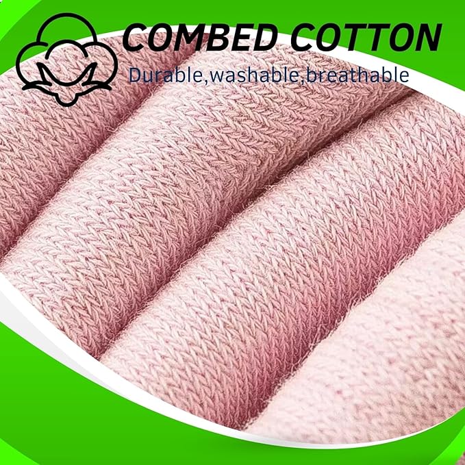 3/6 Pairs Cute Pilates Socks with Grips,Yoga Socks Barre Sock Non Slip Embroidery for Barre Ballet Barefoot Workout
