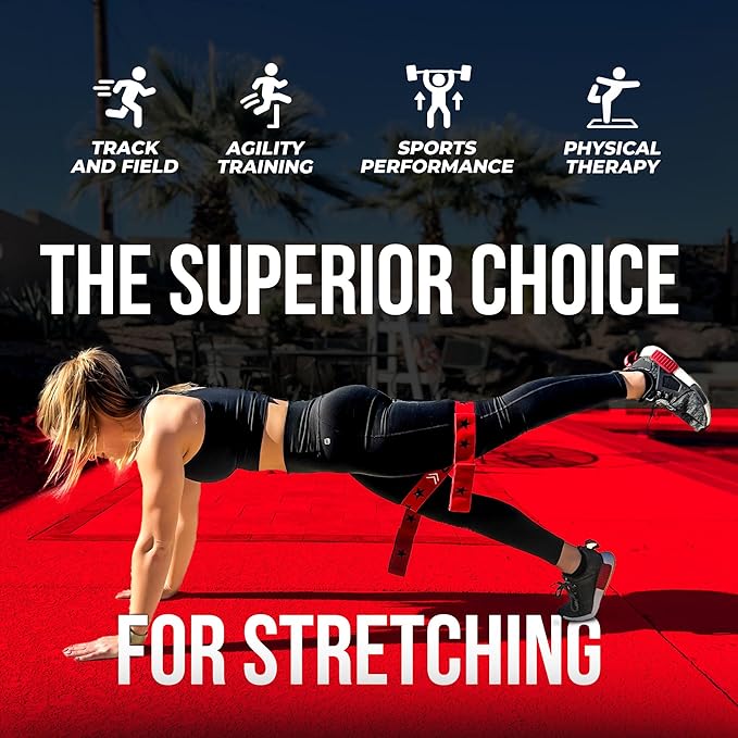 Two8 Bands Multi Loop Resistance Band for Working Out - Home Gym Loop Resistance Bands for Women & Men, Athletic Rehab Equipment Workout Loops, Sports Fitness Gear