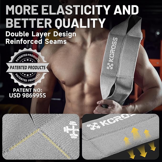 KCROSS Bench Press Band for Men and Women, Weight Lifting Bench Press Band, Push Up Exercise Bench