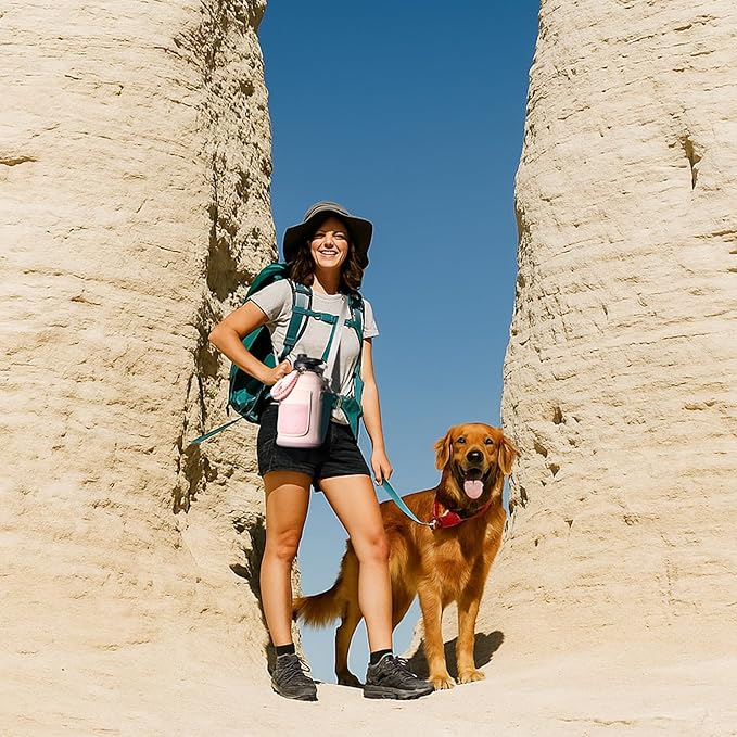 Insulated Water Bottle | Thickened Stainless Steel Vacuum Metal | Portable Sports Half Gallon Large Water Jug for Gym and Hiking with Straw, Carrier Bag, Handle Strap | BPA-Free 64 oz