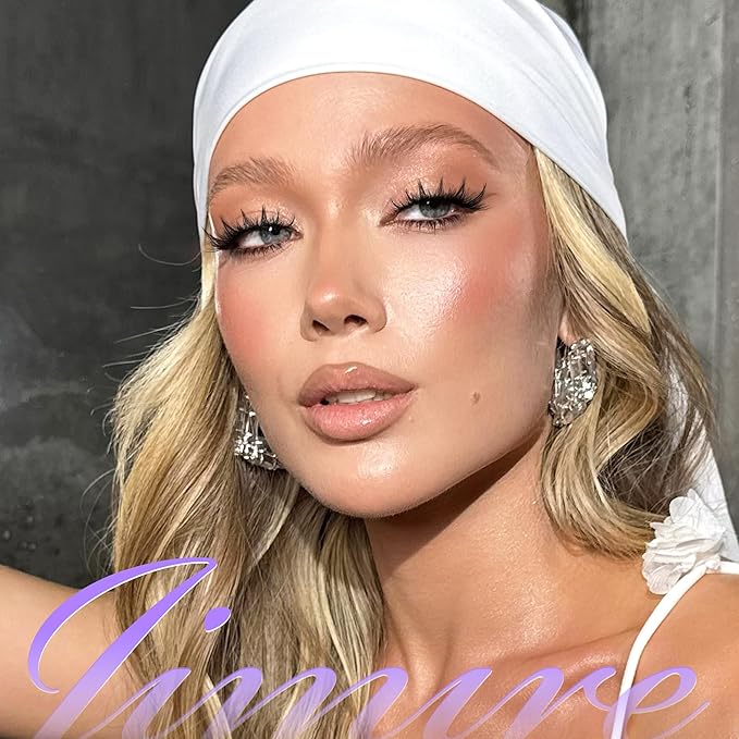 JIMIRE Lash Clusters Wispy Eyelash Clusters 10-16MM CC Curly Manga Cluster Eyelash Extensions with Bottom Lashes Anime Lash Extensions for Beginners 136Pcs Individual Lashes DIY at Home