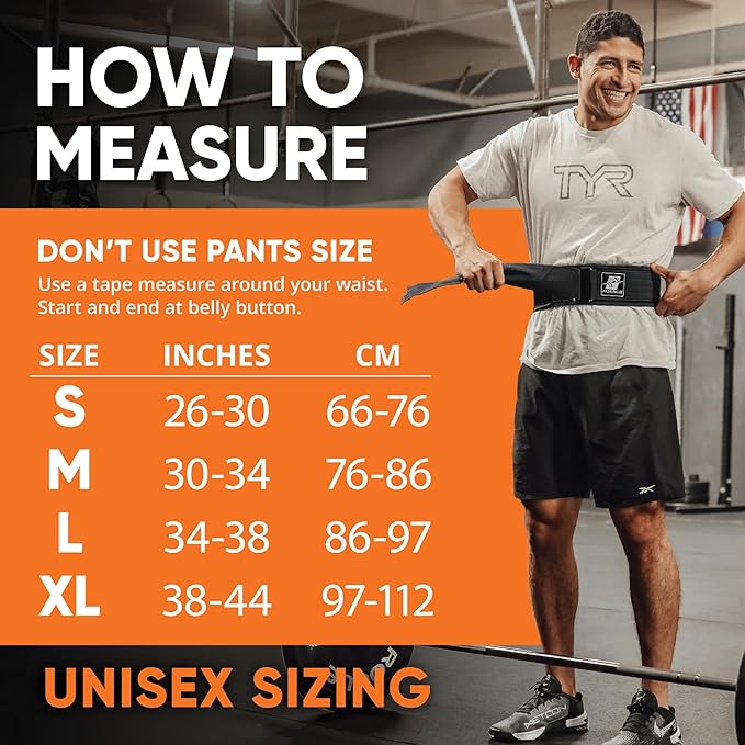 Weightlifting Belt for Men & Women - 4'' Wide Auto-Lock Weight Lifting Belt for Men Back Support - Squat Belt as Workout Belt for Men & Women Powerlifitng & Deadlifts - Weight Belt for Men Back Support