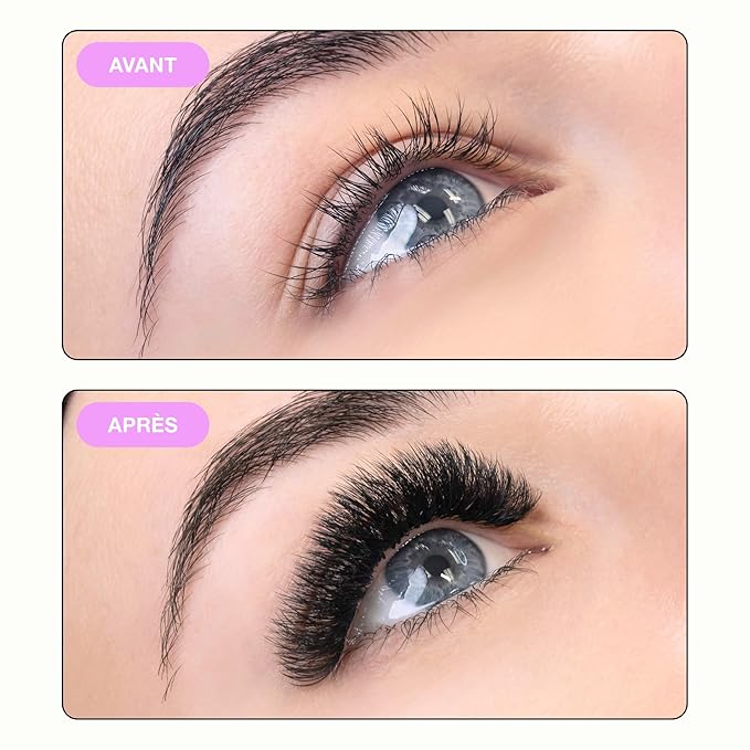 Curacoro LashFolio Narrow Promade Fans, Handmade Volume Eyelashes, 5D~10D, C CC D Curl, Thickness 0.03~0.07mm, 8-15mm Length, Professional Long-Lasting Promade Lash Fans (5D-0.07 C, 12mm-15mm)