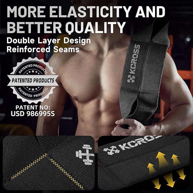 KCROSS Bench Press Band for Men and Women, Weight Lifting Bench Press Band, Push Up Exercise Bench