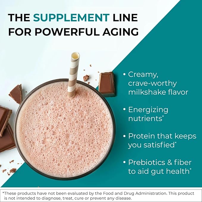 Reignite Wellness by JJ Virgin | Chocolate Plant-Based All-in-One Shake | New & Improved Formula | Plant Protein Powder, Vitamins, Minerals, Greens & Aminos | 20g of Plant Protein | 30 Servings